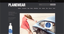 Desktop Screenshot of planewear.com
